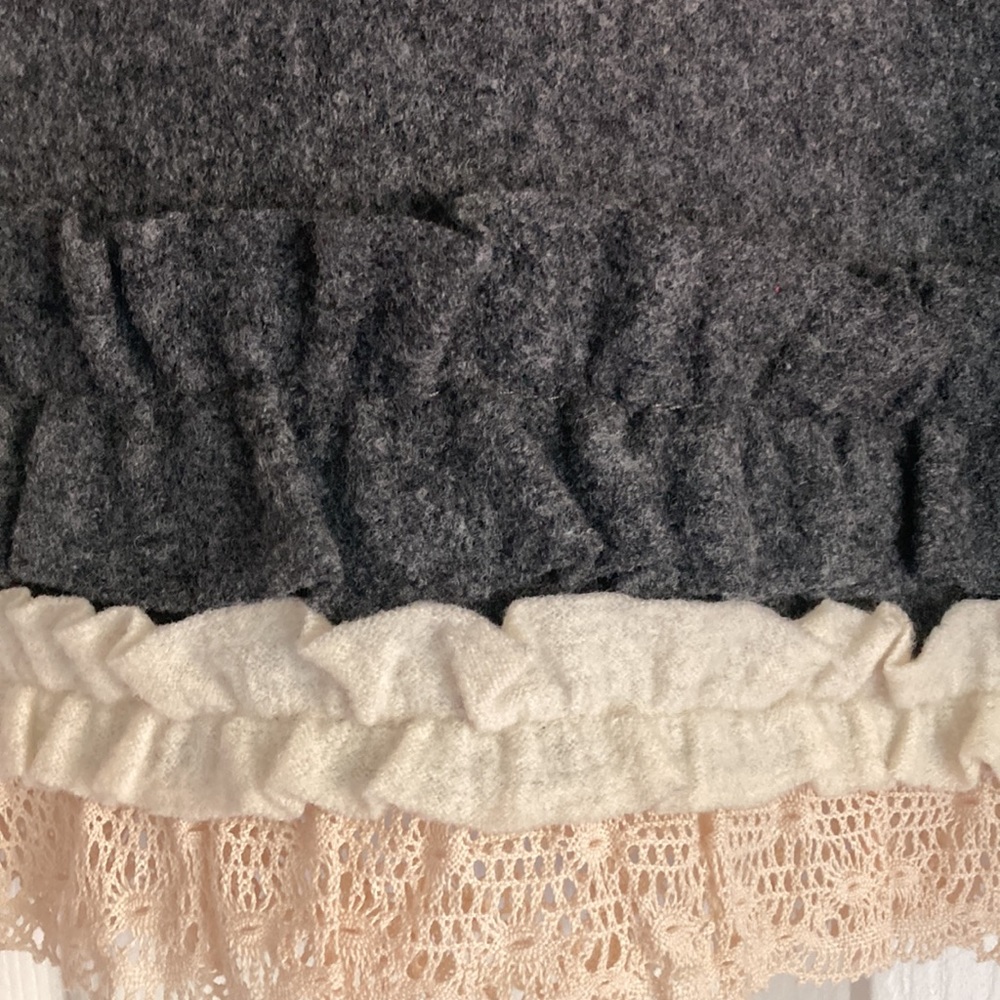 NWOT Anthropologie Girls from Savoy Wool Skirt - Picture 2 of 8